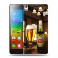 Дизайнерский пластиковый чехол для Lenovo A7000 Stella Artois