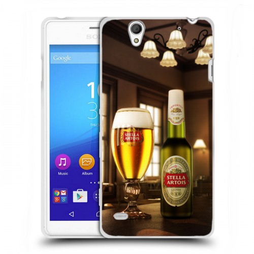 Дизайнерский пластиковый чехол для Sony Xperia C4 Stella Artois