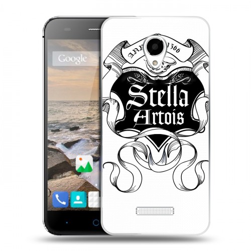 Дизайнерский силиконовый чехол для Micromax Canvas Spark Stella Artois