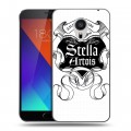 Дизайнерский пластиковый чехол для Meizu MX5 Stella Artois