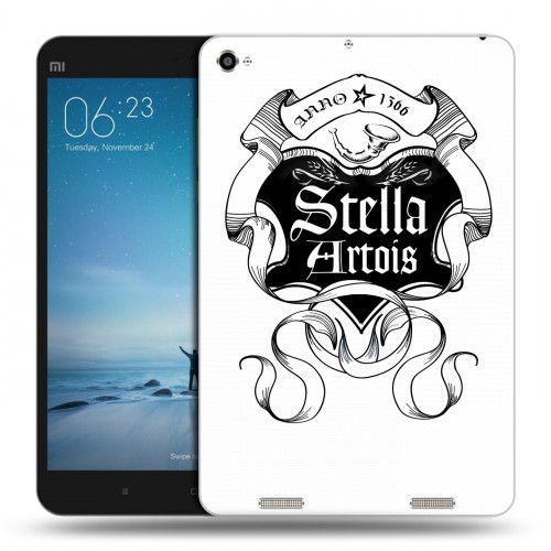 Дизайнерский силиконовый чехол для Xiaomi Mi Pad 2 Stella Artois