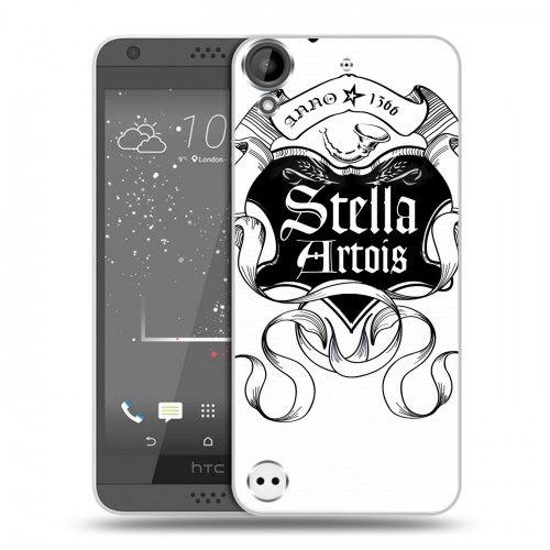 Дизайнерский пластиковый чехол для HTC Desire 530 Stella Artois