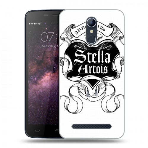 Дизайнерский силиконовый чехол для Homtom HT17 Stella Artois