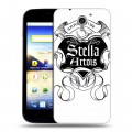 Дизайнерский пластиковый чехол для ZTE Blade A510 Stella Artois