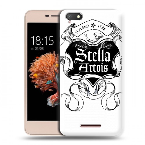 Дизайнерский силиконовый чехол для BQ Strike Power 4G Stella Artois