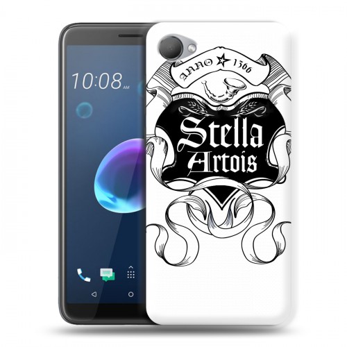 Дизайнерский пластиковый чехол для HTC Desire 12 Stella Artois