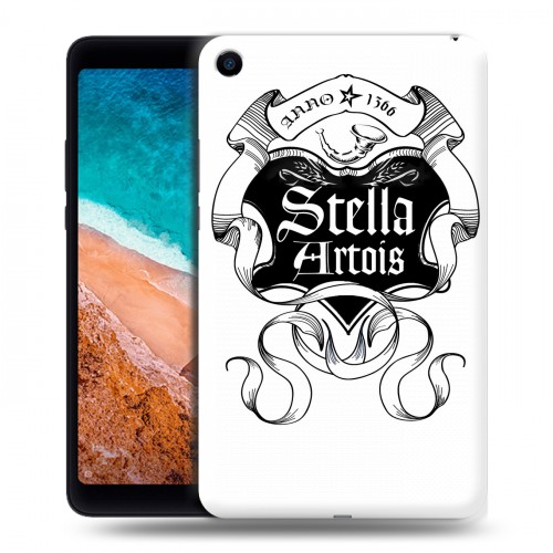 Дизайнерский силиконовый чехол для Xiaomi Mi Pad 4 Stella Artois