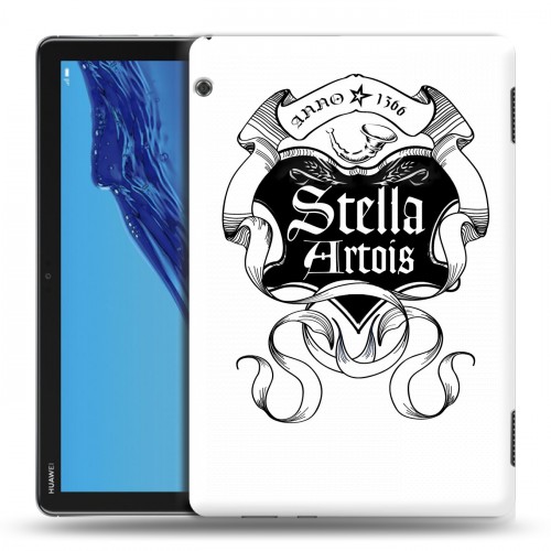 Дизайнерский силиконовый чехол для Huawei MediaPad T5 Stella Artois