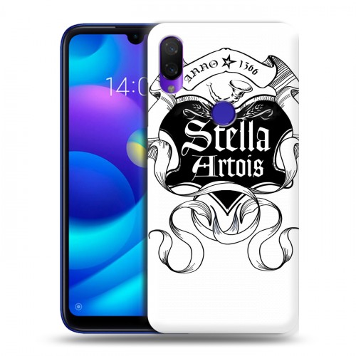 Дизайнерский пластиковый чехол для Xiaomi Mi Play Stella Artois