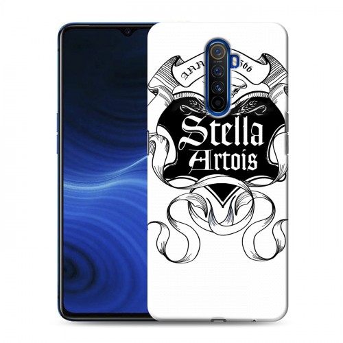 Дизайнерский пластиковый чехол для Realme X2 Pro Stella Artois