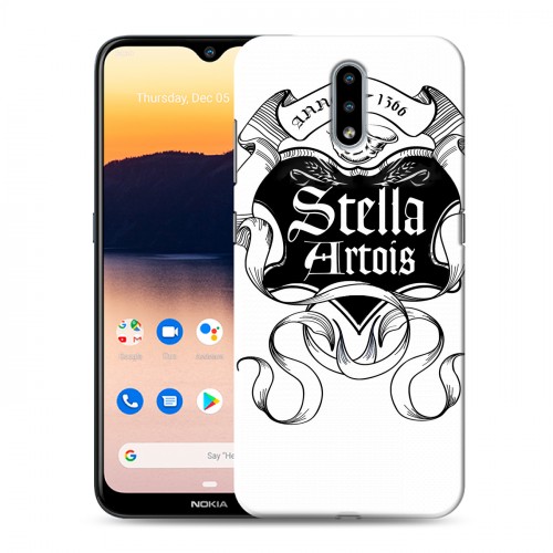 Дизайнерский пластиковый чехол для Nokia 2.3 Stella Artois