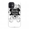 Дизайнерский силиконовый с усиленными углами чехол для Iphone 12 Mini Stella Artois