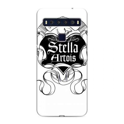 Дизайнерский пластиковый чехол для TCL 10L Stella Artois