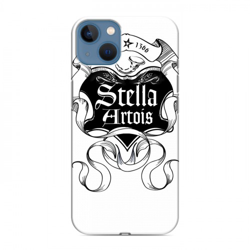 Дизайнерский силиконовый чехол для Iphone 13 Stella Artois