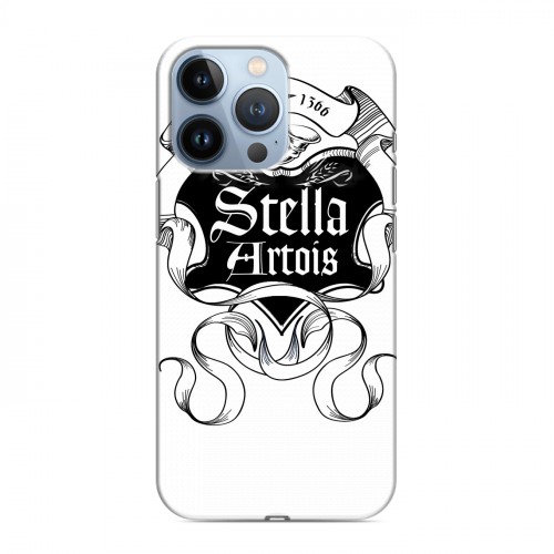 Дизайнерский силиконовый чехол для Iphone 13 Pro Stella Artois