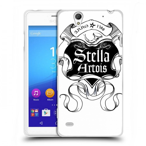 Дизайнерский пластиковый чехол для Sony Xperia C4 Stella Artois