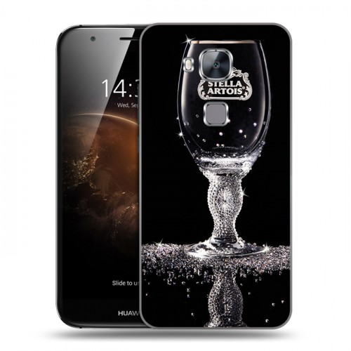 Дизайнерский пластиковый чехол для Huawei G8 Stella Artois