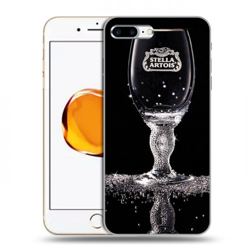 Дизайнерский пластиковый чехол для Iphone 7 Plus / 8 Plus Stella Artois