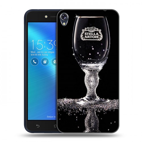 Дизайнерский силиконовый чехол для Asus ZenFone Live Stella Artois