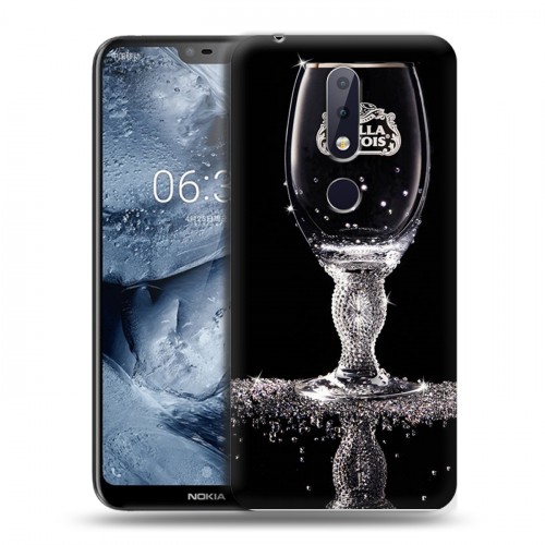 Дизайнерский силиконовый чехол для Nokia 6.1 Plus Stella Artois