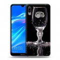 Дизайнерский пластиковый чехол для Huawei Y6 (2019) Stella Artois