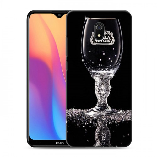 Дизайнерский силиконовый с усиленными углами чехол для Xiaomi RedMi 8A Stella Artois