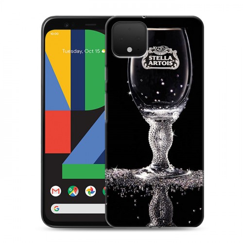 Дизайнерский пластиковый чехол для Google Pixel 4 Stella Artois