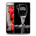 Дизайнерский пластиковый чехол для LG Optimus G Stella Artois