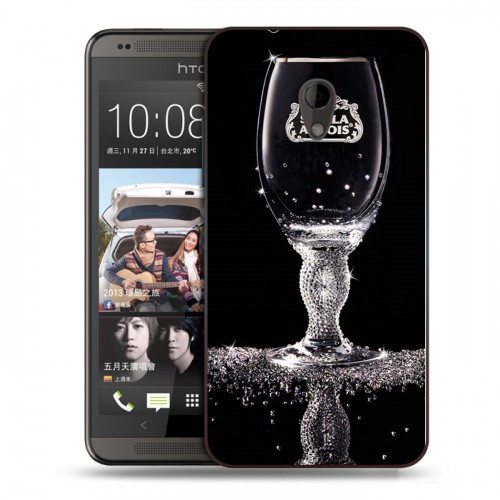 Дизайнерский пластиковый чехол для HTC Desire 700 Stella Artois