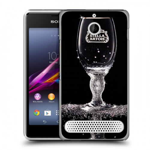 Дизайнерский силиконовый чехол для Sony Xperia E1 Stella Artois