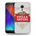 Дизайнерский пластиковый чехол для Meizu MX5 Stella Artois