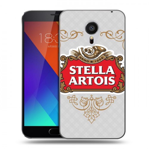 Дизайнерский пластиковый чехол для Meizu MX5 Stella Artois