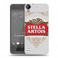 Дизайнерский пластиковый чехол для HTC Desire 530 Stella Artois