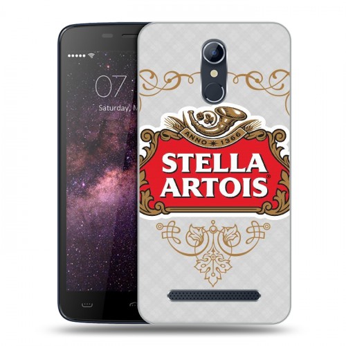 Дизайнерский силиконовый чехол для Homtom HT17 Stella Artois