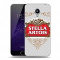 Дизайнерский силиконовый чехол для Meizu M3s Mini Stella Artois