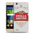 Дизайнерский пластиковый чехол для Huawei GR3 Stella Artois