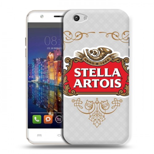 Дизайнерский силиконовый чехол для BQ Amsterdam Stella Artois