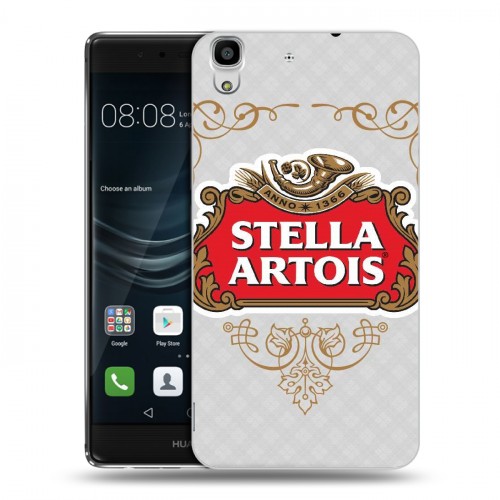 Дизайнерский пластиковый чехол для Huawei Y6II Stella Artois