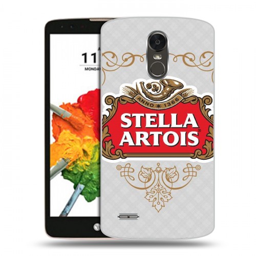 Дизайнерский пластиковый чехол для LG Stylus 3 Stella Artois