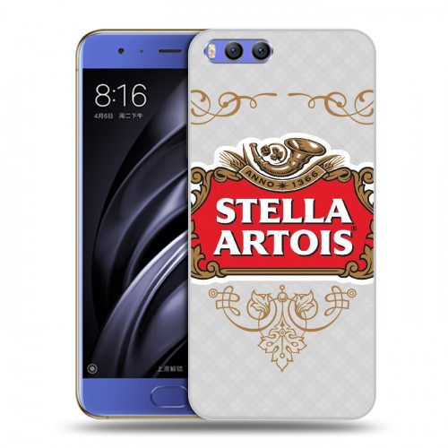 Дизайнерский пластиковый чехол для Xiaomi Mi6 Stella Artois