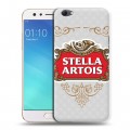 Дизайнерский силиконовый чехол для OPPO F3 Stella Artois