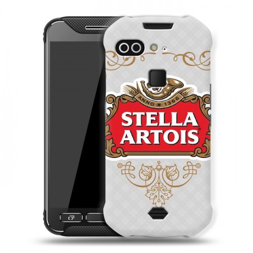 Дизайнерский силиконовый чехол для AGM X2 Stella Artois