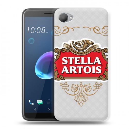 Дизайнерский пластиковый чехол для HTC Desire 12 Stella Artois