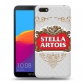 Дизайнерский пластиковый чехол для Huawei Honor 7A Stella Artois