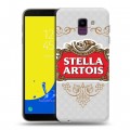 Дизайнерский пластиковый чехол для Samsung Galaxy J6 Stella Artois