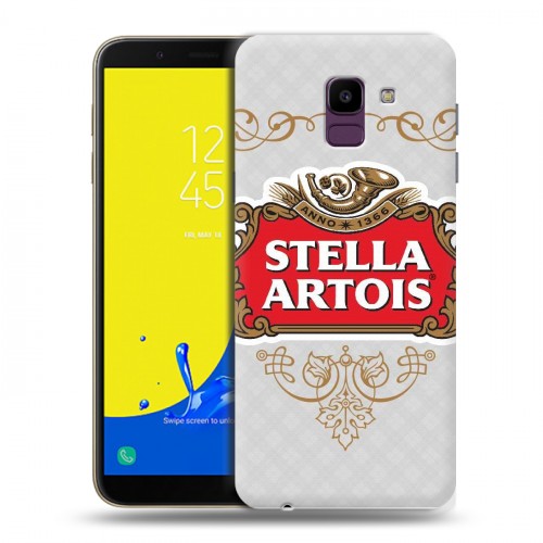 Дизайнерский пластиковый чехол для Samsung Galaxy J6 Stella Artois