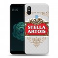 Дизайнерский силиконовый чехол для Xiaomi Mi A2 Stella Artois