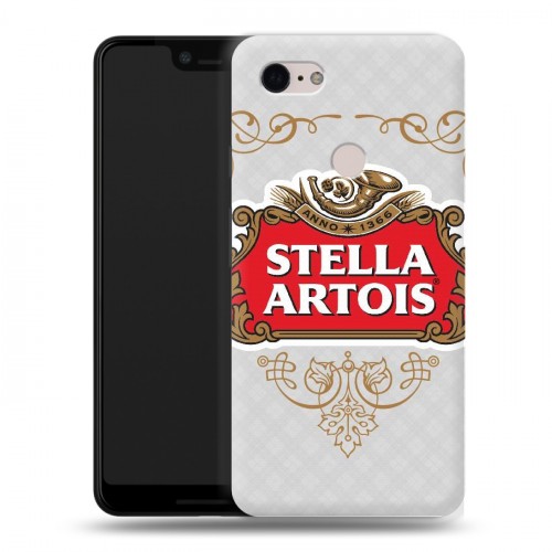 Дизайнерский силиконовый чехол для Google Pixel 3 XL Stella Artois