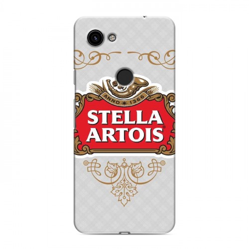 Дизайнерский пластиковый чехол для Google Pixel 3a Stella Artois