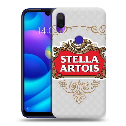 Дизайнерский пластиковый чехол для Xiaomi Mi Play Stella Artois